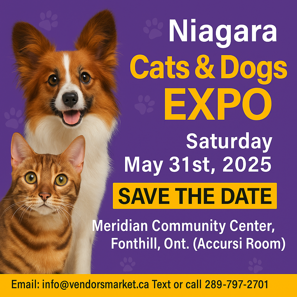 The-Niagara Cats & Dogs Pop-Up Market Is Coming to Fonthill on May 31st!