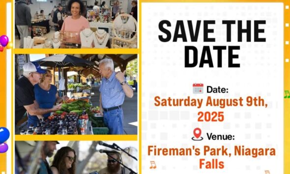Celebrate Culture, Community & Creativity at Niagara Falls Multicultural Summer Market on August 9th